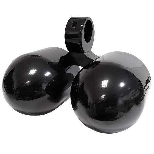 Wakeboarding Tower KICKER 6.5 inch Speaker and Black Bullet Pod Set COMBINED UNIT