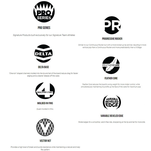 O'BRIEN - ST VALHALLA Wakeboard / Wakeboarding - Boat Board Sizes 138cm / 143cm