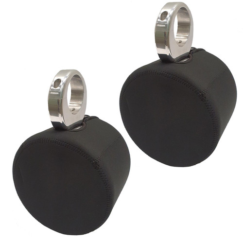 Neoprene Speaker Covers For 6.5 Inch Marine Speaker Pods - Boat Wakeboard Tower Neoprene Speaker Covers For 6.5 Inch Marine Speaker Pods - Boat Wakeboard Tower