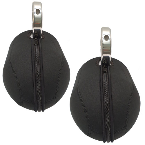 Neoprene Speaker Covers For 6.5 Inch Marine Speaker Pods - Boat Wakeboard Tower