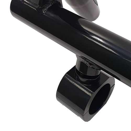 Galaxy Black 5 Fishing Rod Pole Holder / Mount Bracket for Boat Tower, T-Top