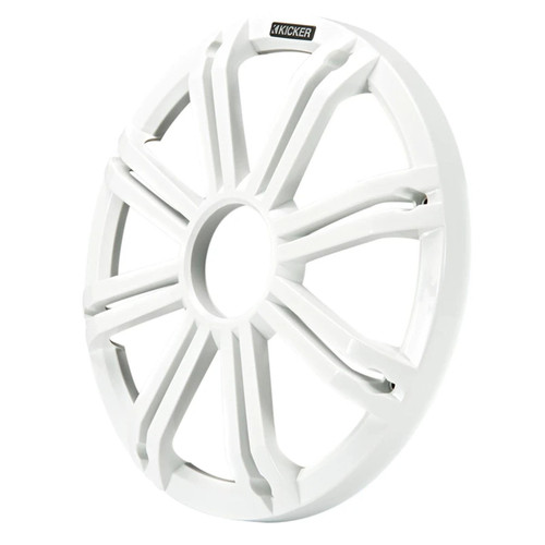 Kicker Marine 12 inch LED Subwoofer Grill - White