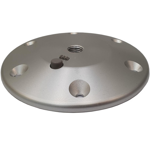 Marine / Boat Oval Table with Height Adjustable Pedestal / Leg and Drink Holders