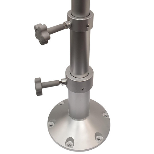 Adjustable Height Table Pedestal / Mount for Boat,  Marine or Motor Home