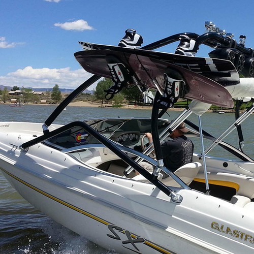 Galaxy VECTOR Pro Wakeboarding / Ski Towing Tower Beam - Black