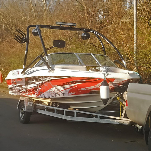 Galaxy VECTOR Pro Wakeboarding / Ski Towing Tower Beam - Black