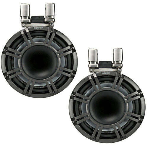 KICKER - Marine Speakers Tower Set - 11 inch - KA44KMTC114