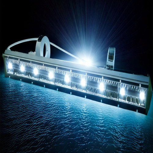 GALAXY T-TOP, WAKE, RIB BOAT TOWER LIGHT BAR - 584MM