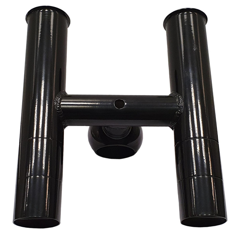 3 Tube Fishing Rod Holders Plastic Wall-Mounted Rack Pole Bracket for Boat  - Black - Bed Bath & Beyond - 37097405