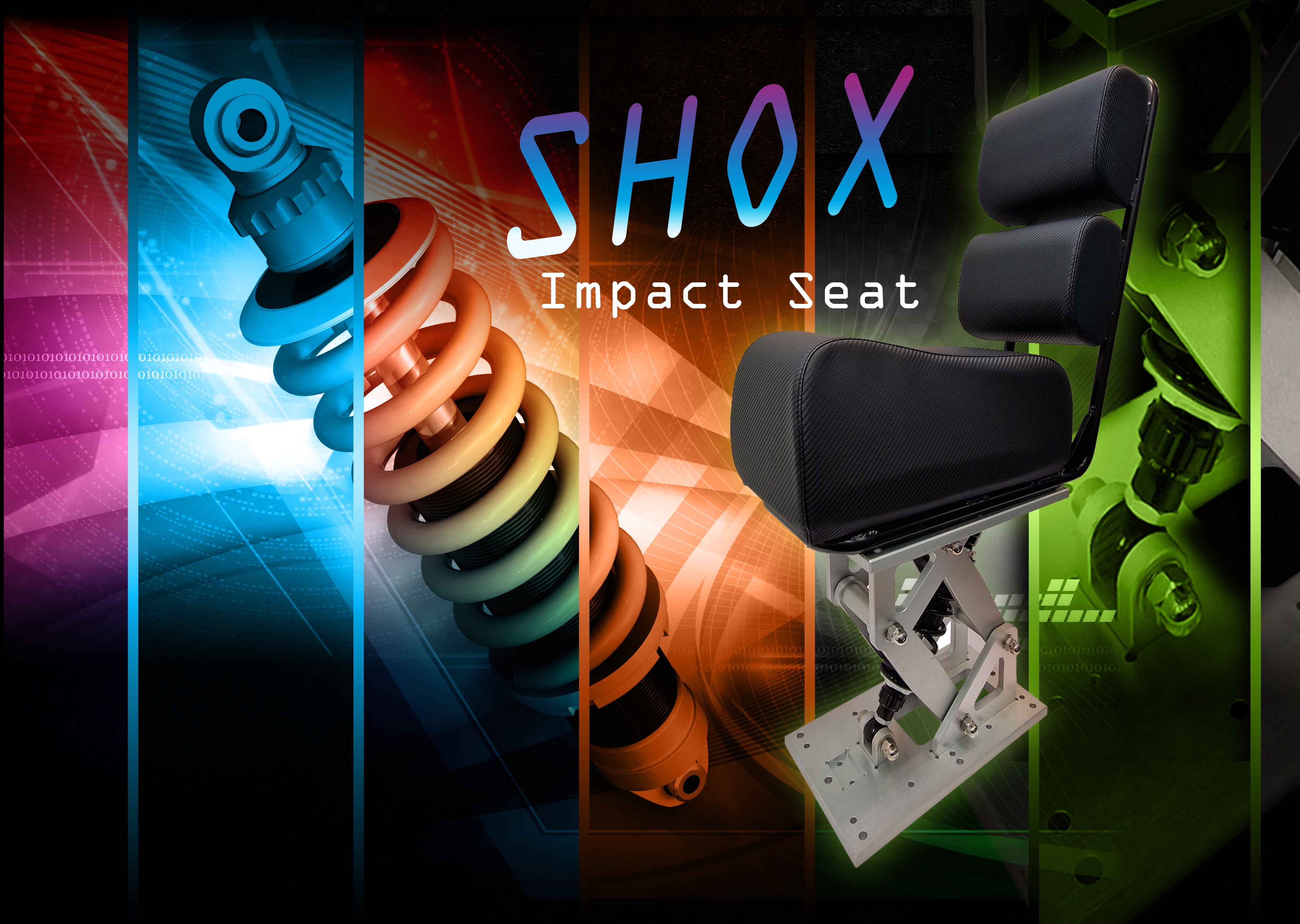 Galaxy Shox Rib Jockey Seat