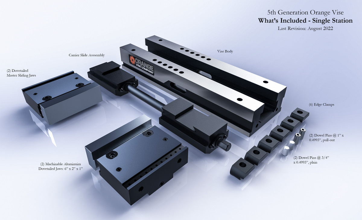 レンゼッティ　プレゼンテーション　P4006 ONE JAW VISEクランプ付 6