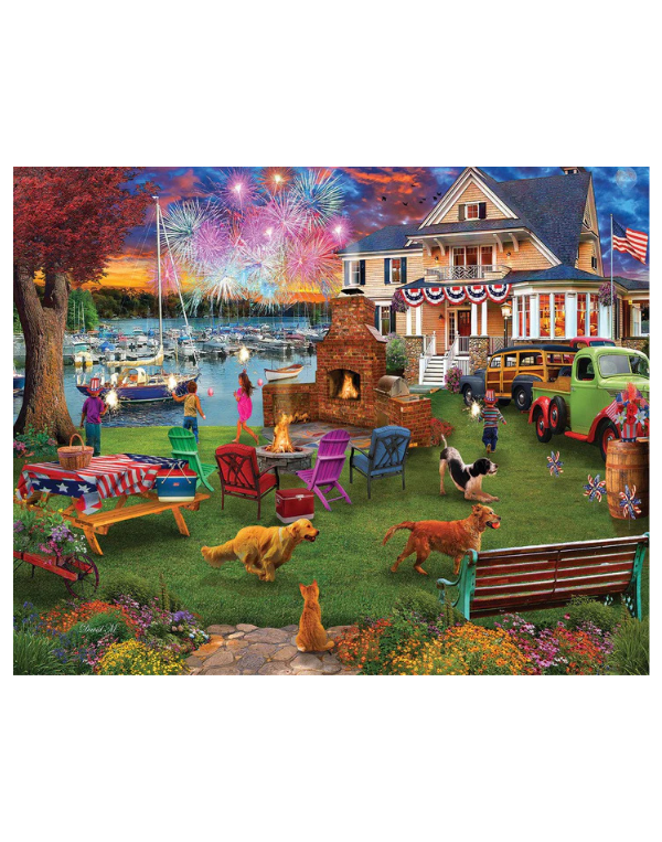 4th of July 1000 Piece Jigsaw Puzzle