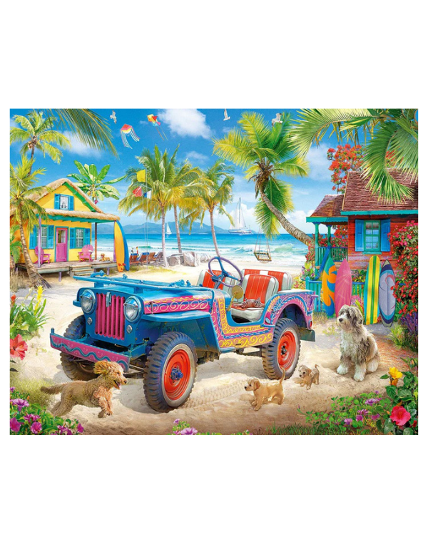 Beach Escape 1000 Piece Jigsaw Puzzle