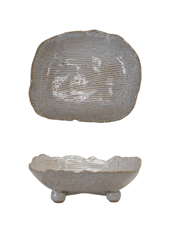 Stoneware Trinket Dish Tray