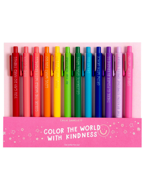 Color the World With Kindness Pen Set