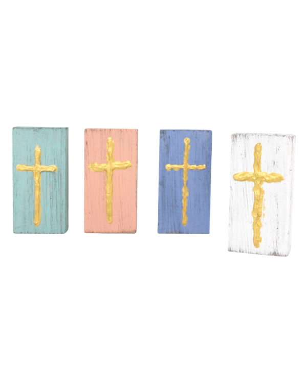 2x4 Wood Block Cross