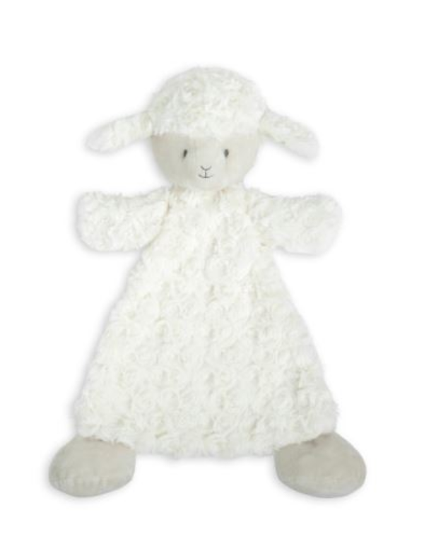 Dolly Lamb Rattle Blankie