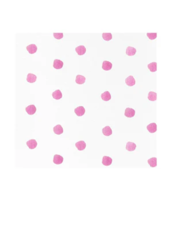 Pink Dot Cocktail Napkins