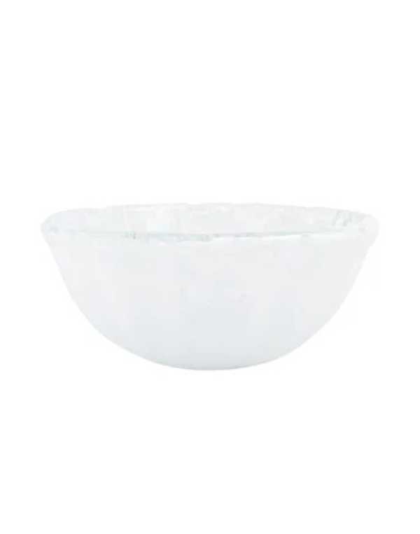 Onda Glass Small Bowl--White