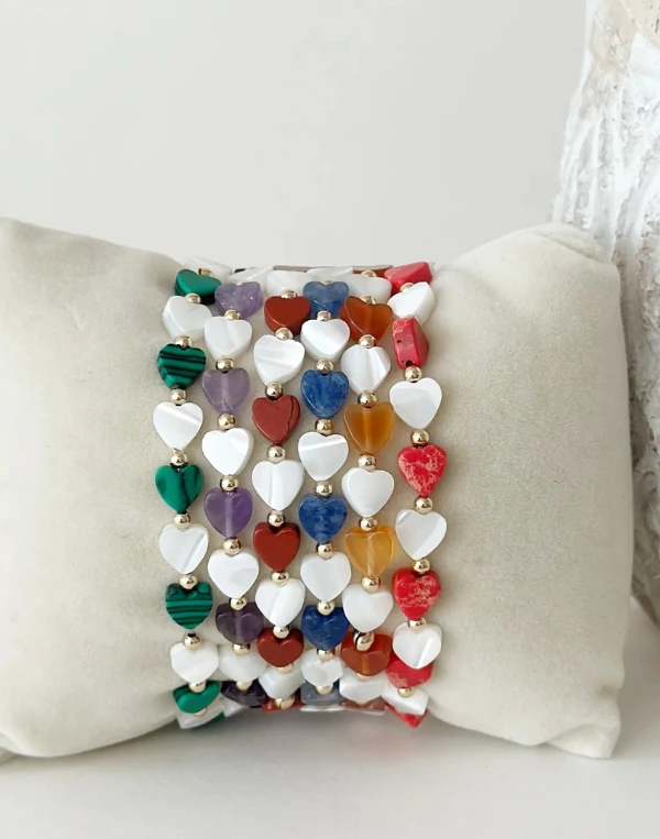 Pippa Gameday Heart Bracelet