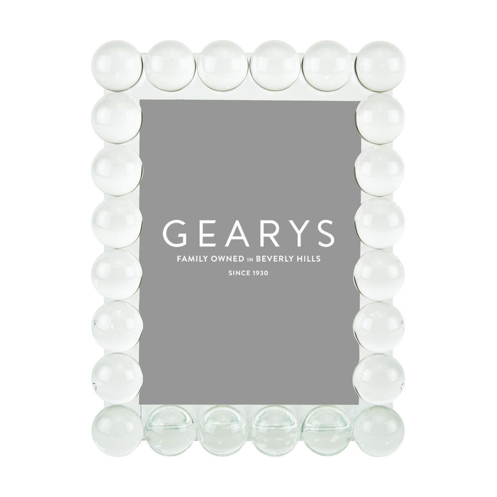 Crystal Single Row Bubble Frame