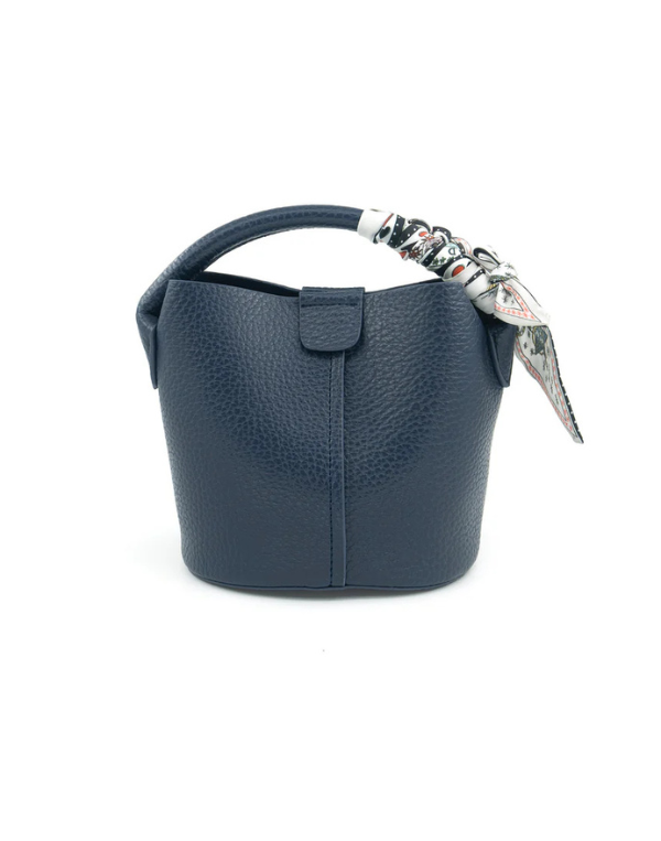 Small Bucket Bag - Navy