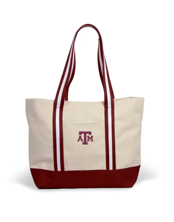 Collegiate Canvas Tote - Assorted