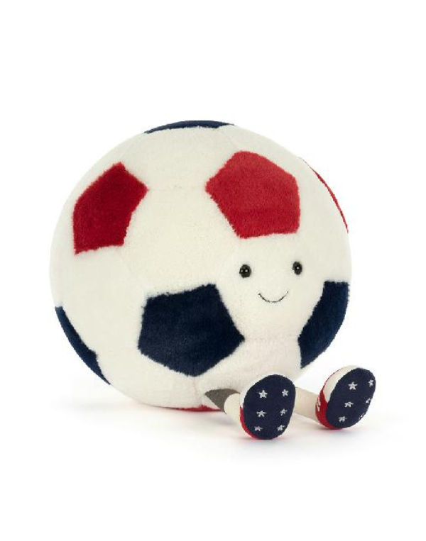 Jellycat Amuseables USA Soccer Ball
