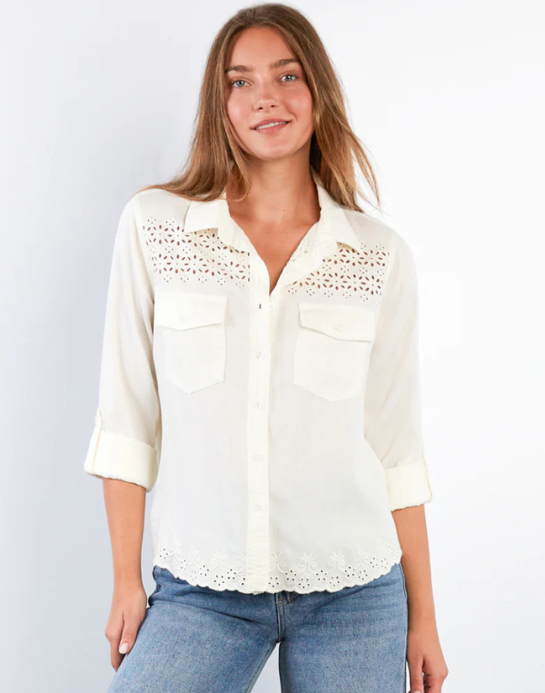 Golden Butterfly Blouse
