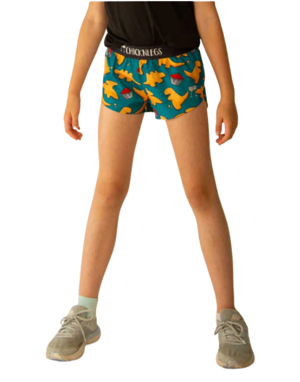 Chickn Legs Girl's Running Shorts-Nuggets