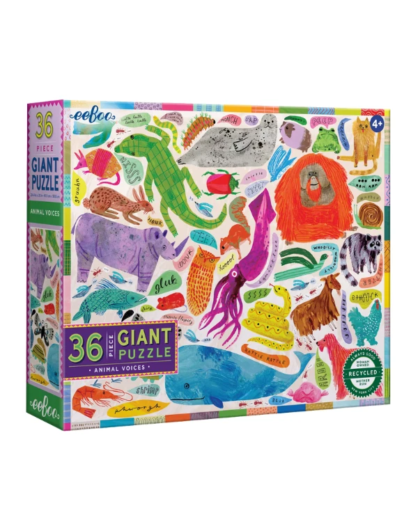 Animal Voices Giant Puzzle