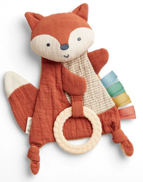 Fox Bitzy Crinkle With Teether