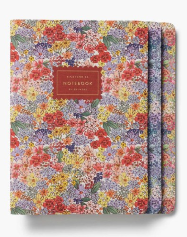 Set of 3 Mimi Stitched Notebooks