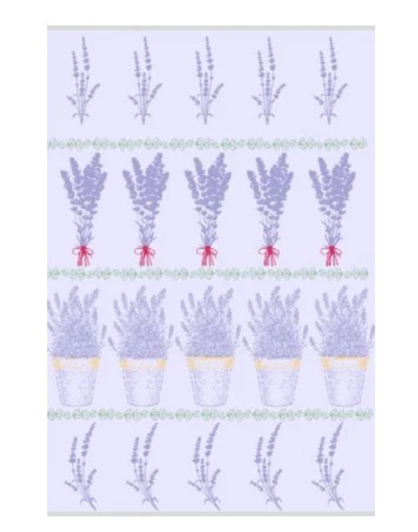 Lavender Pots Tea Towel