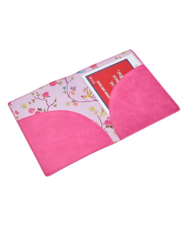 Hot Pink Mahjong Card Folio