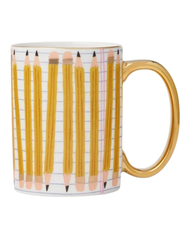 Pencils Porcelain Mug