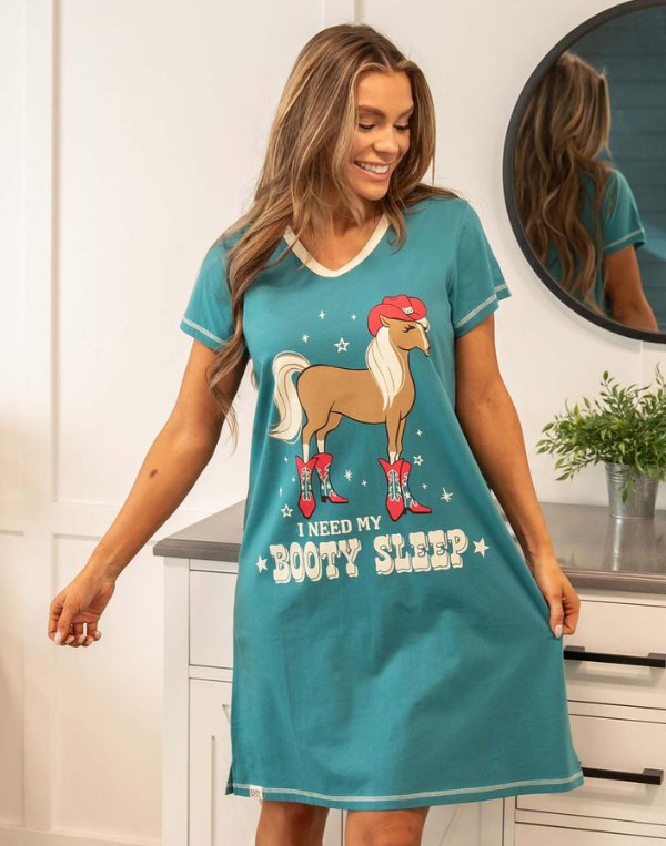Lazy One Booty Sleep Nightshirt