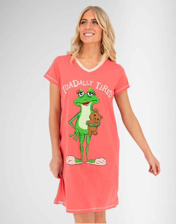Lazy One Toadally Tired Nightshirt