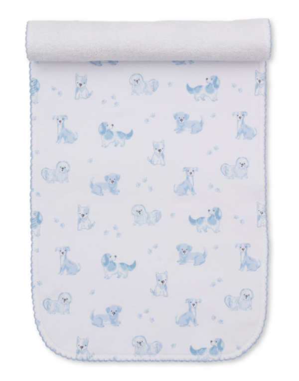 Kissy Kissy Puppy Paws Burp Cloth