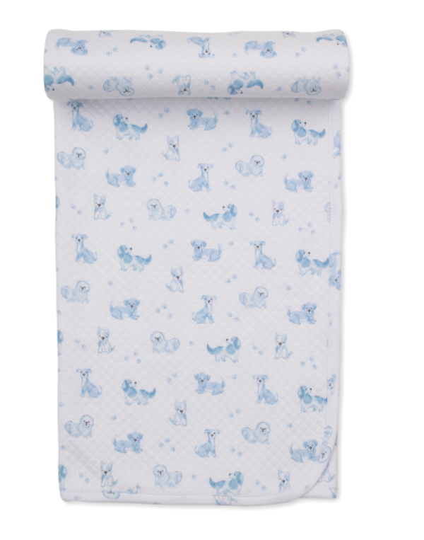 Kissy Kissy Puppy Paws Blanket