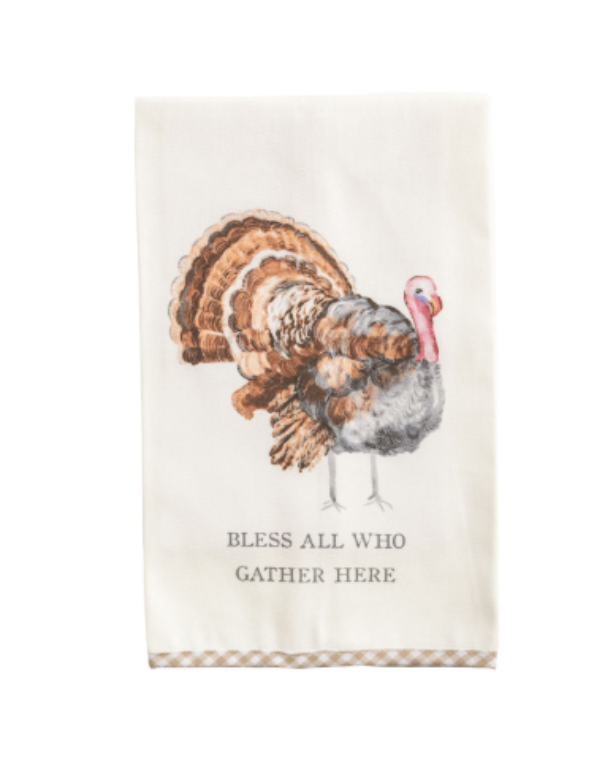 Bless All Turkey Towel