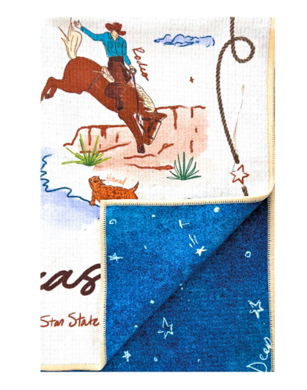 Texas Love Tea Towel