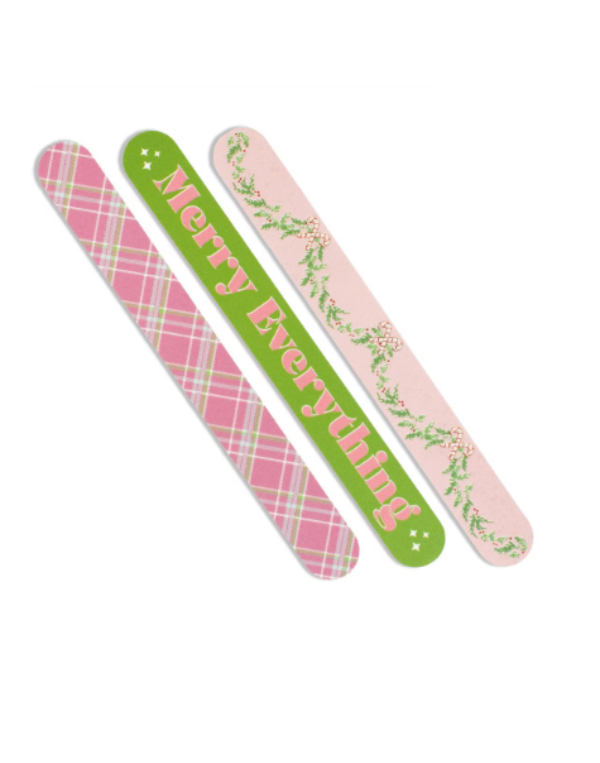 Merry Everything Nail File Set