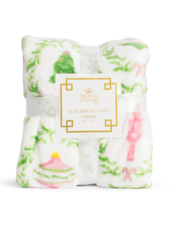 Nutcracker Trellis Blanket