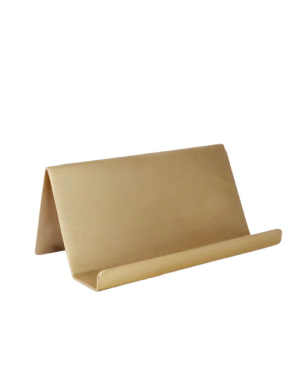 Brass Card Holder