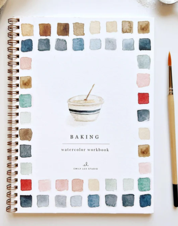 Baking Watercolor Workbook