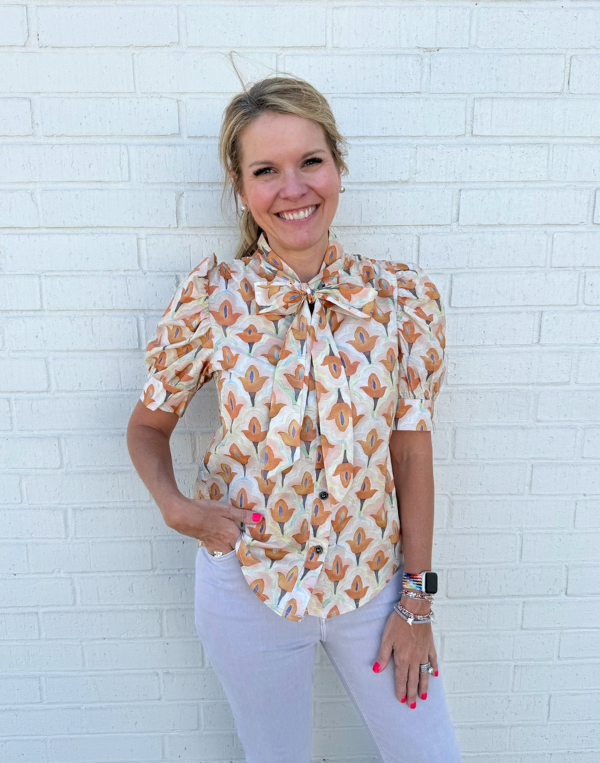 Petal Glow Blouse