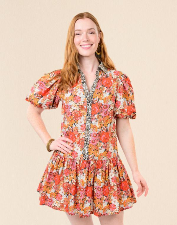 Fran Ruffle Dress