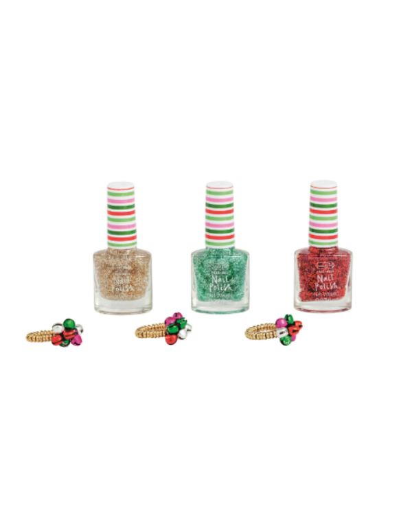 Christmas Nail Polish and Ring Set