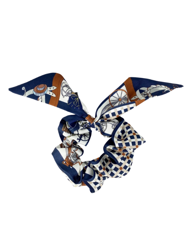 Buggy Hari Scrunchie-Navy